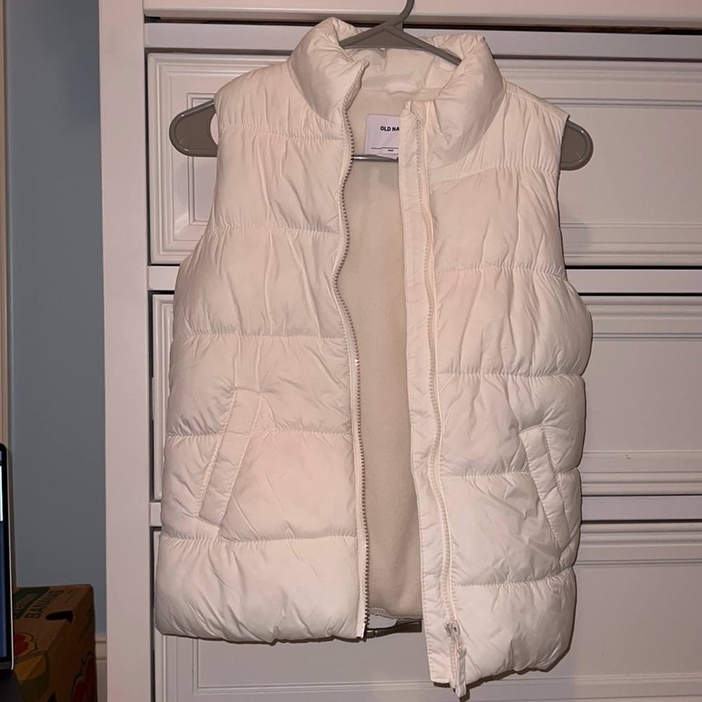 Old Navy White Vest